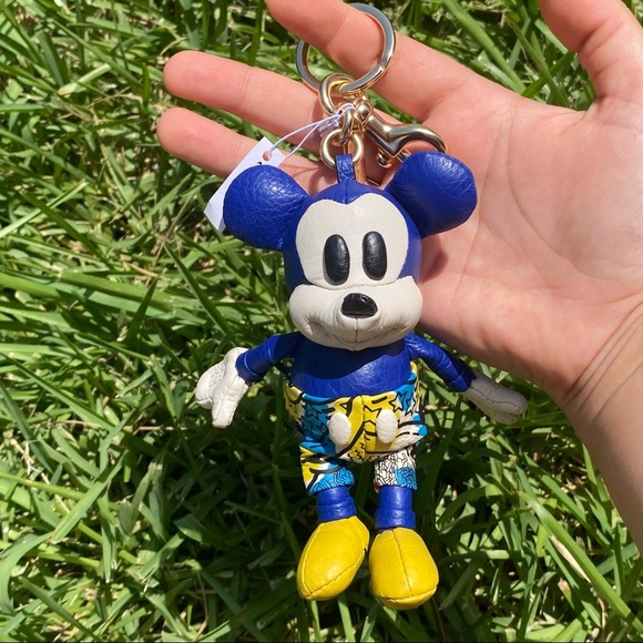 Limited edition Coach Mickey Mouse Key Charm - Picture 1 of 3